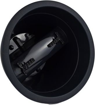 LOFLY RAILING Балконный цветочный горшок антрацит для балюстрады, 25 см, круглый