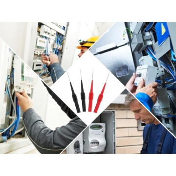 НАБОР ИЗМЕРИТЕЛЬНЫХ ЗОНДОВ 0,7 ММ МАНОМЕТРИЧЕСКАЯ ИГЛА 6 ШТ. ЧЕРНЫЙ КРАСНЫЙ