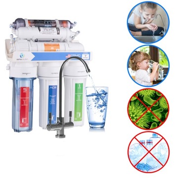 RO7 ФИЛЬТР ВОДЫ ИОНИЗАТОР ОБРАТНОГО ОСМОСА FAP