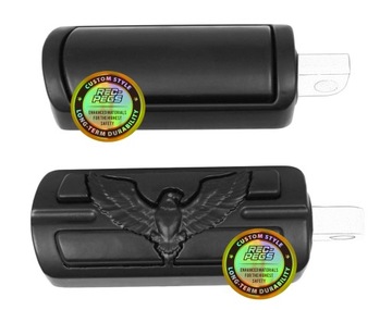 Водитель -подножие спереди к Yamaha XV 1700 Road Star Warrior Black Mat