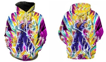 NOWA DZIECIĘCA BLUZA Z KAPTUREM DRAGON BALL DB