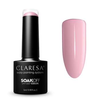 Claresa Lakier Hybrydowy Kolorowy Do Paznokci Pink 509 5 ml