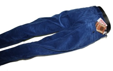 Sztruksy Levi's męskie niebieskie - Vintage Clothing orygin. Levis -W34/L30