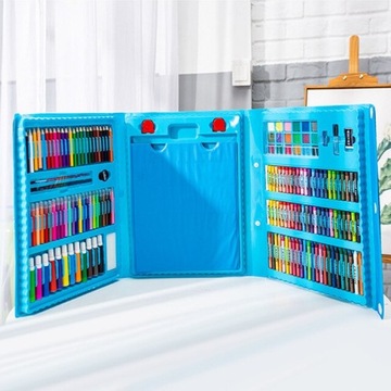 ХУДОЖЕСТВЕННЫЙ НАБОР ДЛЯ РАСКРАСКИ В ЧЕМОДАНЕ, 208 ЭЛЕМЕНТОВ