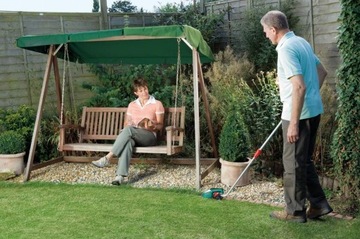 Телескопическая ручка ножниц Bosch.