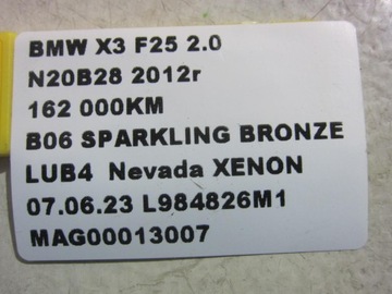 BMW X3 F25 N20 F10 ČERPADLO VODY ELEKTRICKÁ 7604027