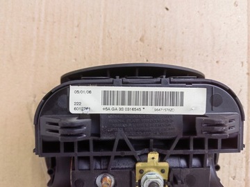 ПОДУШКА БЕЗОПАСНОСТИ ВОДИТЕЛЯ ДЛЯ CITROEN C4 I 96471578ZD