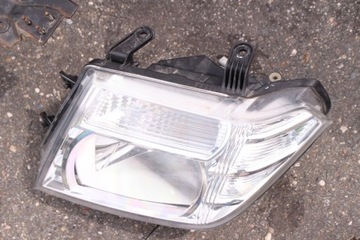 Передний комплект бампера на капот Navara D40 Lift 10 лет