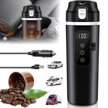 Přenosná Automobilová Rychlovarná Konvice 12 V, Varná Konvice Z Nerezové Oceli