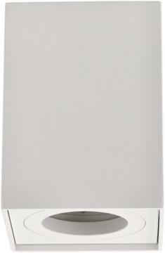 OPRAWA NATYNKOWA LED STAŁA HALOGENOWA TUBA GU10 Biała