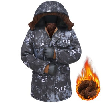 KURTKA WOJSKOWA MORO ZIMOWA średni i długi,4XL