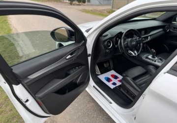 Alfa Romeo Stelvio SUV Facelifting 2.0 Turbo 280KM 2020 Alfa Romeo Stelvio VELOCE Q4 full opcja PISEMNA GWARANCJA w cenie Transp, zdjęcie 25
