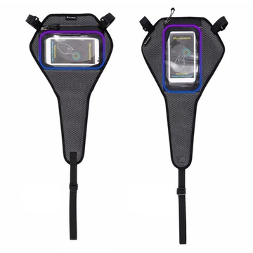 Чехол на велосипед с карманом для смартфона - двусторонний.