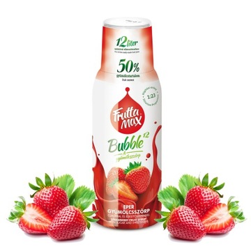 Сироп для газировки FruttaMax STRAWBERRY карбонизатор 500 мл на 12 л