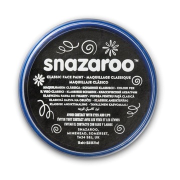 КРАСКА ДЛЯ ЛИЦА ЧЕРНАЯ 18мл SNAZAROO