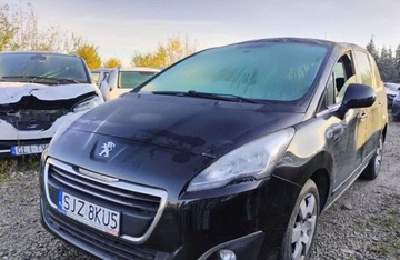 Peugeot 5008 I 2014 Peugeot 5008 2014r, 1.6 HDI. AUTOMAT. Uszkodzony dach i lekko lewy bok. 1.6, zdjęcie 1