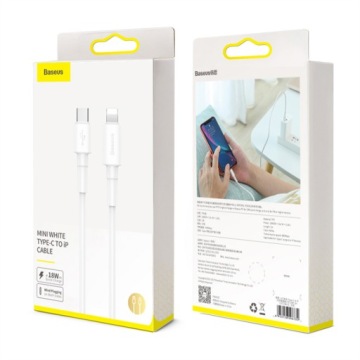 ПОДАЧА ПИТАНИЯ BASEUS CABLE LIGHTNING USB-C PD ДЛЯ IPHONE 8 X XS XR