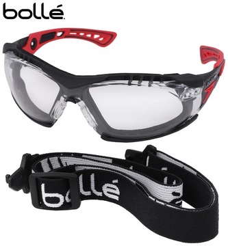 ЗАЩИТНЫЕ ОЧКИ BOLLE RUSH+ Clear ТАКТИЧЕСКИЕ ОЧКИ
