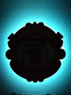 Настенный светильник с гербом MANCHESTER UNITED