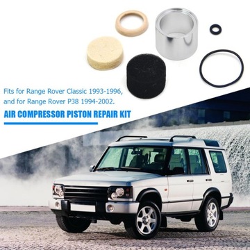 DO RANGE ROVER P38 ANR3731 SADA OPRAVA PÍSTU PUMPY KOMPRESORU ZAVĚŠEN