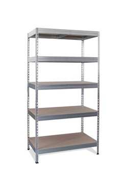 Regał magazynowy metalowy Stabil192 x 100 x 50 cm max 300 kg na półkę