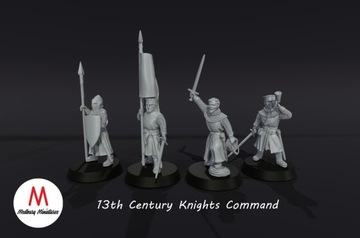 Рыцарское командование 13-го века - Рыцари-командоры