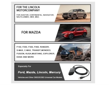VLinker FS USB ForScan Ford Mazda FEPS HS MS CAN