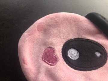 OPASKA NA OCZY MASKA DO SPANIA SNU RELAKSU PANDA OLDMAN PLUSZOWA NA GUMCE