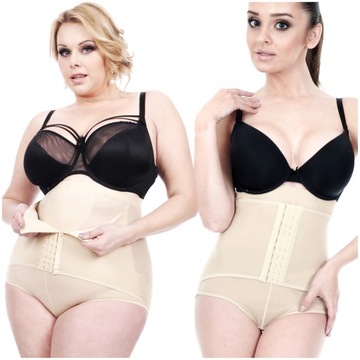 Orirose Wysokie majtki WYSZCZUPLAJĄCE modelujące brzuch z regulacją SIZE +