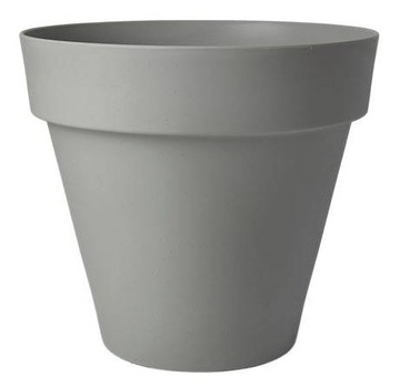 Doniczka Sekwoja 39cm SZARY BETON