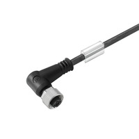 Przewód kątowy czujnikowy Sail-M128W-4_25U 25 metrow M12 4-pin, kątowy