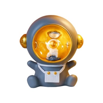 Spaceman Skarbonka Lampka nocna dla dzieci Ozdoba