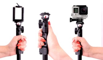 UNIWERSALNY BEZPRZEWODOWY KIJEK SELFIE DŁUGI 125cm
