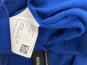 SWETER HUGO BOSS 100% WEŁNA L