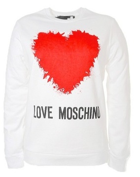 Bluza LOVE MOSCHINO 38 M NOWA logo oryginał