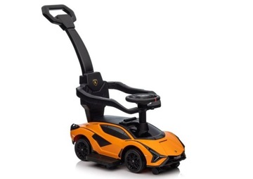 Lamborghini QLS-996T Orange Ride-On с коляской