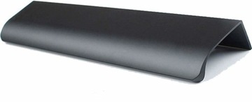 краевая ручка FURNITURE HANDLE 120mm MATTE BLACK MODERN мебельная ручка