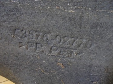 COROLLA E21 SEDAN PODBĚH LEVÝ PŘEDNÍ MATERIÁL