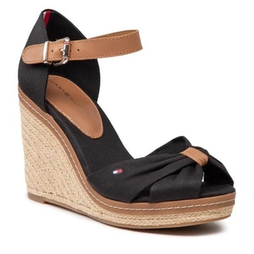 TOMMY HILFIGER ESPADRYLE KOTURNA iconic ELENA R 41