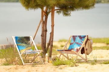 Прочный, ПРОЧНЫЙ ДЕРЕВЯННЫЙ пляжный шезлонг в ПОДАРОК.