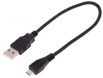 Kabel USB - USB micro standard 0.2m