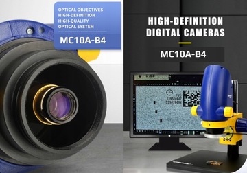 ЦИФРОВОЙ МИКРОСКОП ДЛЯ ELEKTRONIKA MECHANIC MC10A-B4 HDMI FHD 70-110x