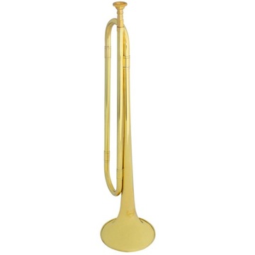 B Flat Bugle Klasyczny styl Profesjonalny instrument trąbkowy Marszowy złoty