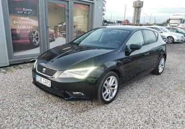 Seat Leon III Hatchback Facelifting 1.6 TDI 115KM 2017 Seat Leon Niski przebieg, LED, Polskory, NAVI, Android AUTO, 1.6 Diesel, zdjęcie 13