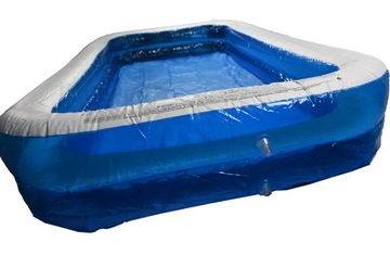 ОГРОМНЫЙ НАДУВНОЙ САДОВЫЙ БАССЕЙН 200x150 СМ. ПОЛЬША. РАСПРЕДЕЛЕНИЕ 2024 ГОДА.