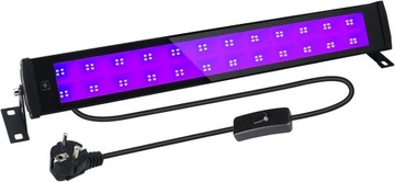LISTWA UV LED 50W ŚWIATŁO ULTRAFIOLETOWE 43 cm