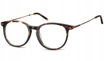 OPRAWKI Damskie Męskie Okulary ZERÓWKI Okrągłe marki SUNOPTIC + GRATISY