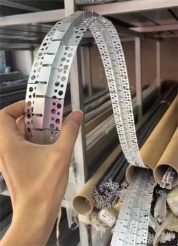 Алюминиевый светодиодный профиль для гипсокартона 2м Regips Movable Flexible 12мм