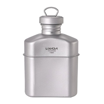 KEMPINGOWA BUTELKĄ NA WODĘ TYTANOWY 1100ML