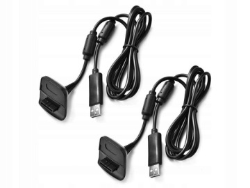 Кабель для контроллера Xbox 360, зарядное устройство USB Play